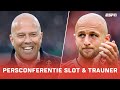 Persconferentie Feyenoord met Arne Slot en Gernot Trauner | Livestream