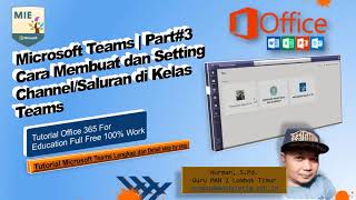 Cara Membuat Cannel di Microsoft Teams | Tutorial Microsoft Teams Part#3