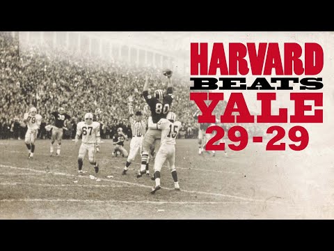 Harvard Beats Yale 29-29 | Full Documentary Movie