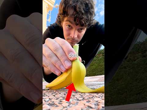 le banane sono davvero scivolose?