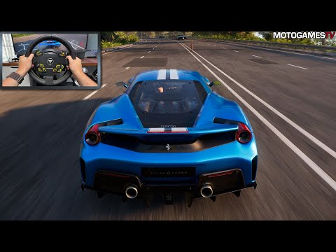 Test Drive Unlimited Solar Crown - 2018 Ferrari 488 Pista Gameplay