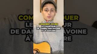 Comment jouer Le chanteur y  la guitare