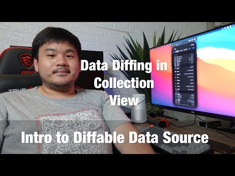 Modern Collection View [3] - Intro to Diffable Data Source | Search with Combine