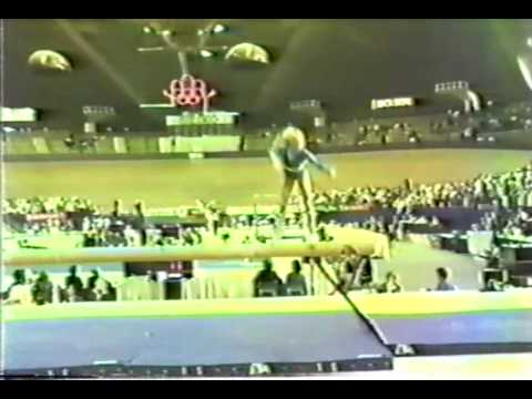 3rd T GDR Ulrike Klotz BB - 1985 World Gymnastics Championships 9.650