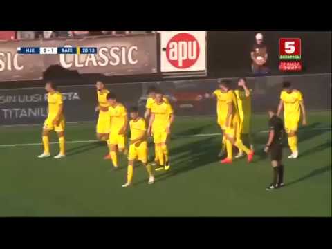 Rafinha OWN GOAL. HJK 0-1 BATE Borisov | 01/08/2018. Champions League 2nd QR, 2nd leg