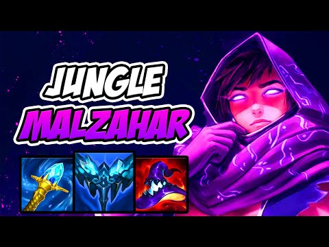 MALZAHAR JUNGLE WITH A TROLLING TEAMMATE?  | MALZAHAR JUNGLE GAMEPLAY | Patch 12.22