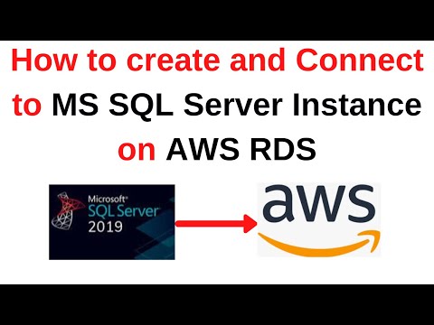 11. SQL Server DBA: How to create and connect to MS SQL Server Instance on AWS/Amazon Web Services