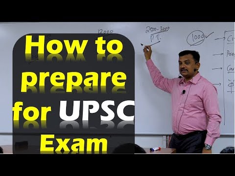 How to prepare for UPSC Exam - P. D. Chavan | Target 2020