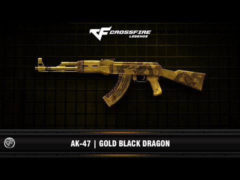 CFM : AK-47 | Gold Black Dragon