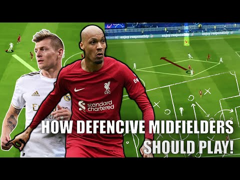 How Defencive Midfielders Should Play In Football - Complete Analysis - Kroos - Fabinho