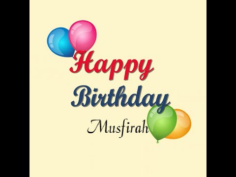 Musfirah 2nd Birthday