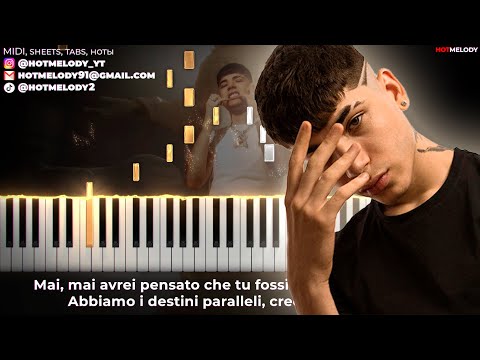 Shiva - Niente da perdere karaoke piano testo