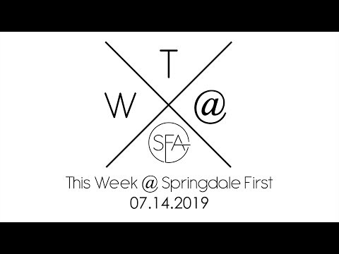 07.14.2019 - This Week @ SFA