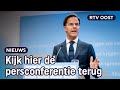 Kijk terug: persconferentie over de coronaversoepelingen | RTV Oost