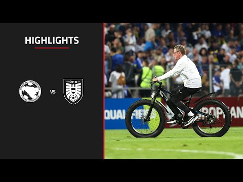 Bosnien und Herzegowina - Österreich 1:2 | Nationalteam | Highlights