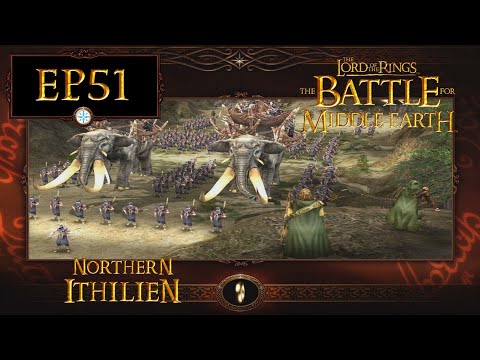 LoTR - Battle for Middle Earth (BFME 1) EP51: Northern Ithilien (Good Campaign M13)[Hard]