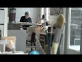 UIT 14 maart 2020 - Tegelkunstenares Marieke Bouman druk met voorbereidingen expositie