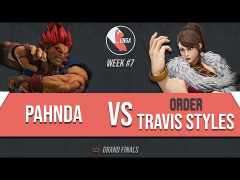 pahnda (Akuma) vs ORDER | Travis Styles (Chun-Li) // SFV:S2 | Week #7 // Grand Final