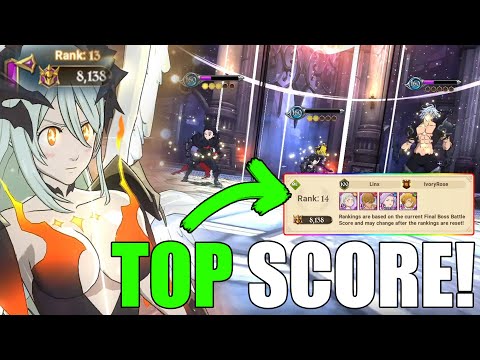 GET TOP 1% ON FINAL BOSS DEMON BROTHERS TRIO ON HELL! [8.1k Points, Rank 13!] | 7DS: Grand Cross