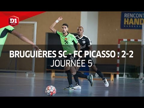 J5 : SC Bruguières - Echirolles Picasso (2-2), le résumé