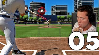 MLB 24 Road to the Show - Part 5 - This View Improves Batting Average?!