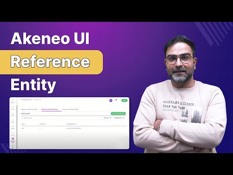 Akeneo UI Reference Entity - Overview