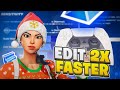 NEW 5 BEST Ways To Edit FASTER On Controller Easy Fortnite Tutorial Tips Tricks
