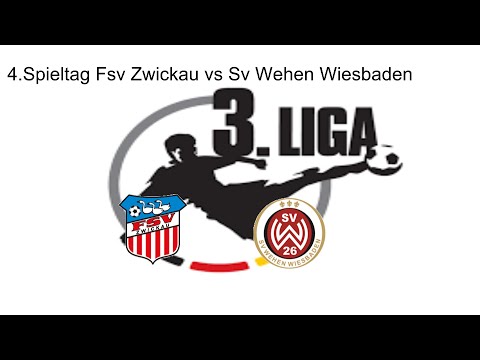 13.8.16 Fsv Zwickau vs Sv Wehen Wiesbaden