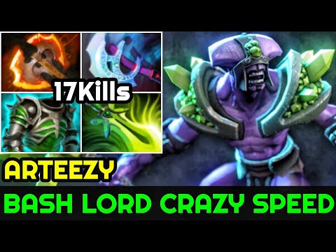 Arteezy [Faceless Void] Imba Bash Lord Crazy Speed One Chrono Kill 7.24 Dota 2
