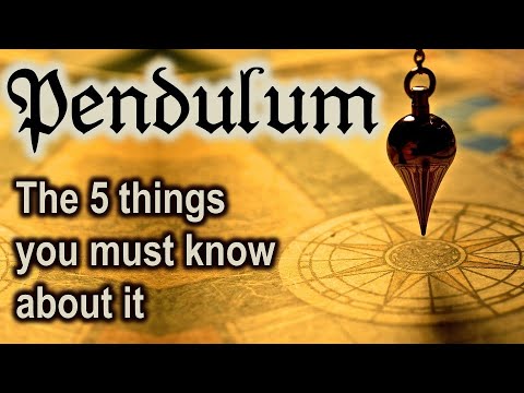 How to - Pendulum dowsing