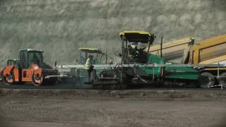 VÖGELE SUPER 2100-3 - Pioneering Road Construction over a 150km Stretch
