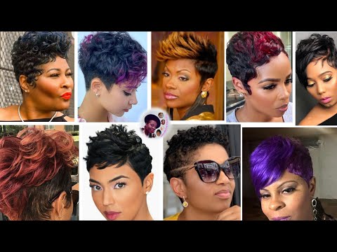 100+Best Short PIXIE HAIRCUT Hairstyles For Black...
