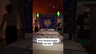 🥹🤣 Sims having seggs be like: #simsinreallife #sims #lgbtq #sims4 #fyp #foryou #queer #bedroom