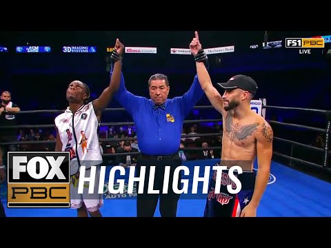 Elon de Jesus vs Rajon Chance ended in a controversial majority-draw | HIGHLIGHTS | PBC ON FOX
