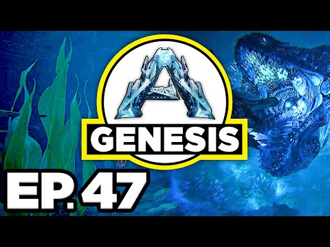 🐳 MANTA & BASILOSAURUS DINOSAURS TAME ATTEMPTS!! - ARK: Genesis Ep.47 (Modded Gameplay / Let's Play)