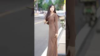 beautiful girl street fashion tiktok #chinesefashion #mejoresstreetfashion #shorts
