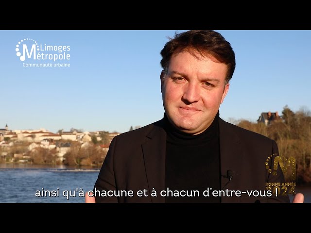 Voeux 2024 de Guillaume GUERIN, Président de Limoges Métropole