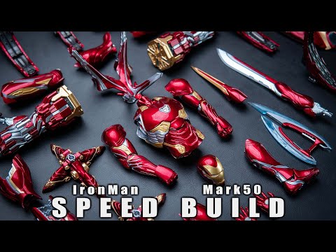 Ironman Mark 50 Model Kit | Avengers Infinity War | Speed Build | Iron Man Suits