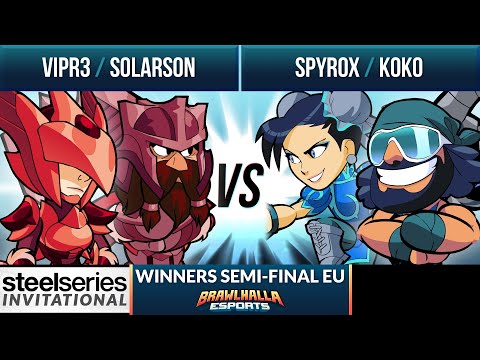 Vipr3 & Solarson vs Spyrox & Koko - Winners Semi-Final - SteelSeries Invitational 2022 - EU 2v2