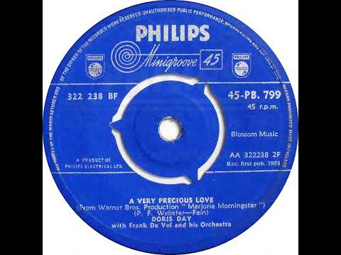 UK New Entry 1958 (93) Doris Day - A Very Precious Love