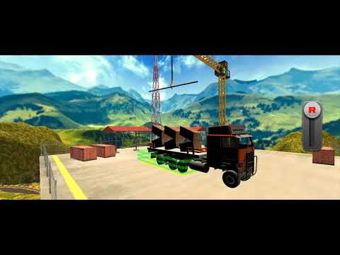 Truck Driving Uphill Simulator Video