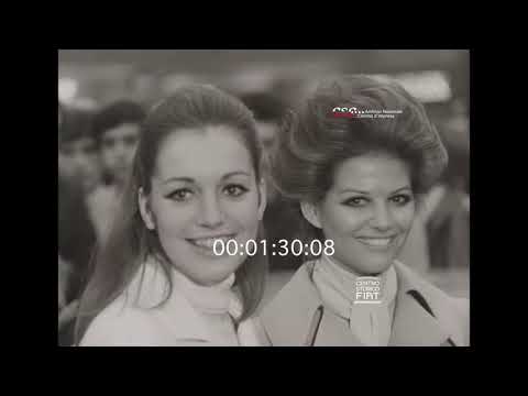 Salone dell'auto '69 - con Claudia Cardinale e Catherine Spaak