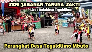 Download lagu Perangkat Desa Tegaldlimo Mbuto Seru Poll di Jaranan Taruna Sakti live Kantor Balaidesa Tegaldlimo mp3