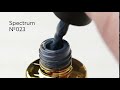 FOX SHOT Spectrum gel varnish No. 023 (dark blue, enamel), 5 ml