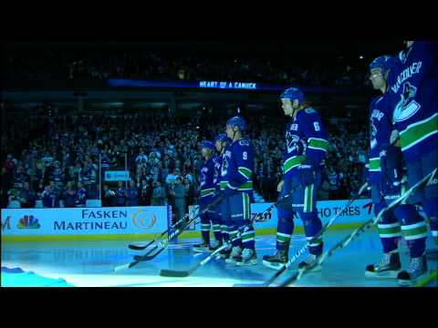 Heart of a Canuck -  Stanley Cup Riot Heroes - Canucks Vs Penguins - 2011 Season Opener - 2011.10.06