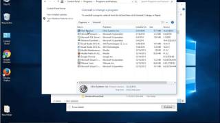 Uninstall Citrix Receiver in Windows 10