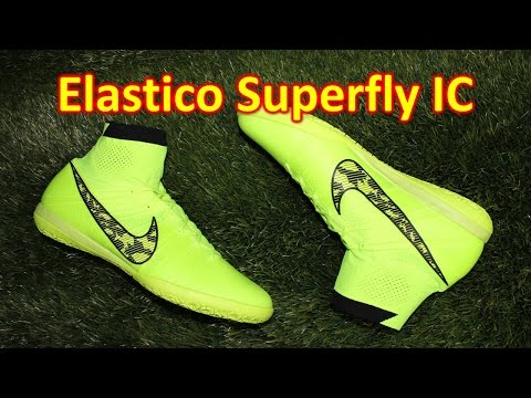 Nike Elastico Superfly Indoor Volt/Black - Review + On Feet