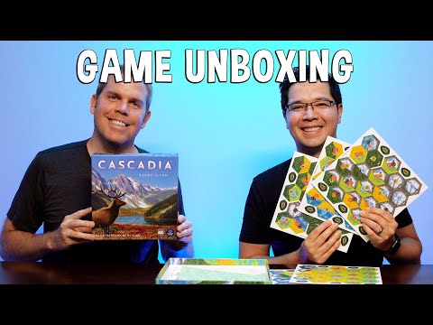 Cascadia - Board Game Unbxoing