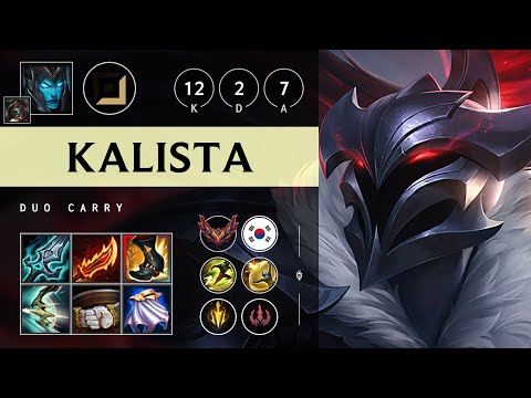 Kalista ADC vs Jinx - KR Grandmaster Patch 25.19