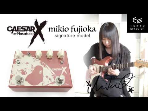 Masatone CAESAR X mikio fujioka signature model image 6